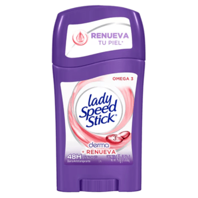 Desodorante Barra Lady Speed Stick Derma + Omega 3 45 g.