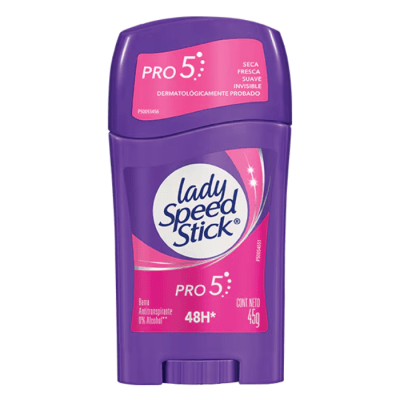Desodorante Barra Lady Speed Stick Pro 5 45 g.1