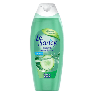 Jabón Líquido Le Sancy Pepino&Aloe 750 ml.1