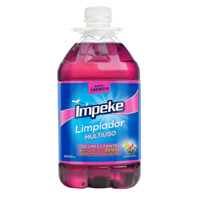 Limpia Pisos Desinfectante Impeke Floral 4 L.