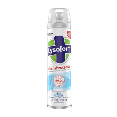 Desinfectante Aerosol Lysoform Aires de Montaña 360 cc.1