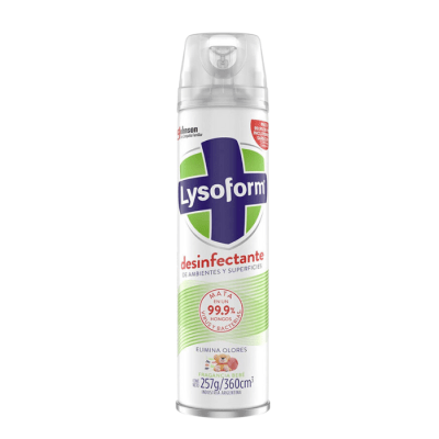Desinfectante Aerosol Lysoform Bebé 360 cc.1