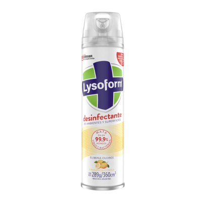 Desinfectante Aerosol Lysoform Cítrico 360 cc.1