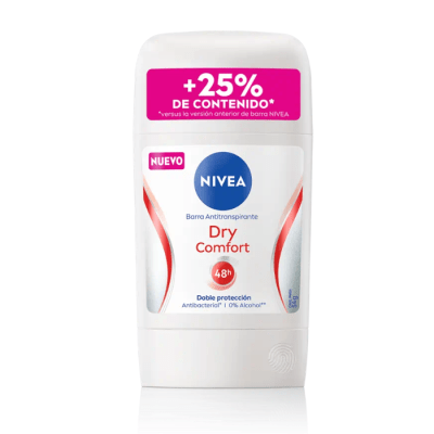 Desodorante Barra Nivea Mujer Dry Comfort 54 g.1
