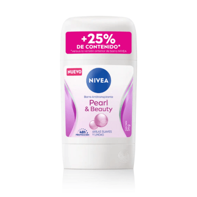 Desodorante Barra Nivea Mujer Pearl&Beauty 54 g.1