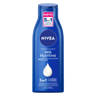 Crema Corporal Nivea Milk Nutritiva 400 ml.1