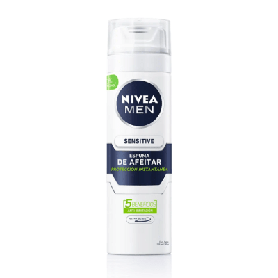 Espuma de Afeitar Nivea Men Sensitive 200 ml.1