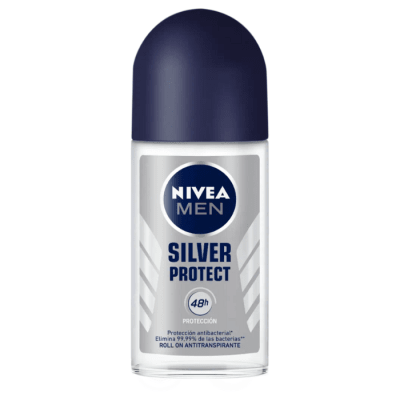 Desodorante Roll on Nivea Men Silver Protect 50 ml.1
