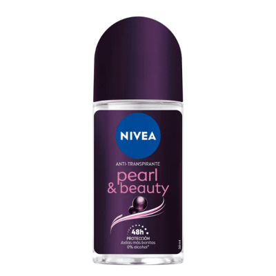 Desodorante Roll on Nivea Mujer Pearl & Beauty Black 50 ml.1