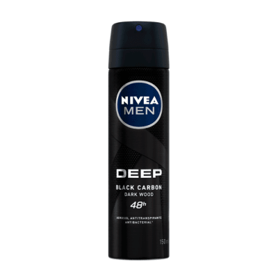 Desodorante Spray Nivea Men Deep Carbón 150 ml.1