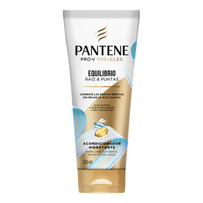 Acondicionador Pantene Pro-V Miracles Equilibrio Raíz & Puntas 250 ml.1