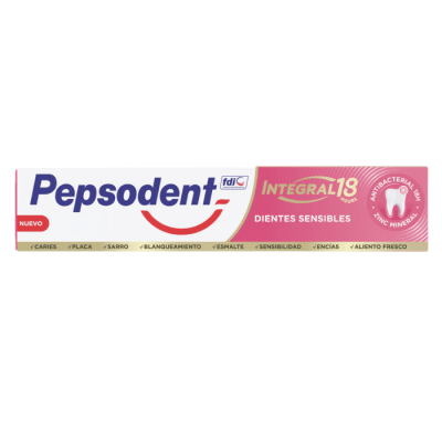 Pasta Dental Pepsodent Integral Dientes Sensibles 75 ml.