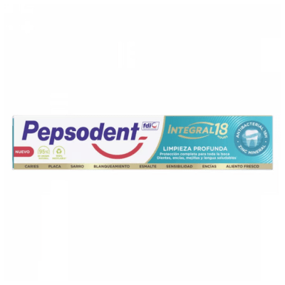 Pasta Dental Pepsodent Integral Limpieza Profunda 75 ml.