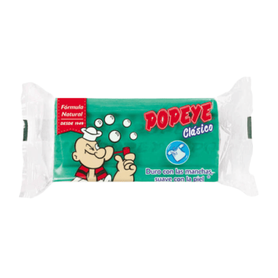 Jabón de Ropa Barra Popeye Clásico 170 g.1