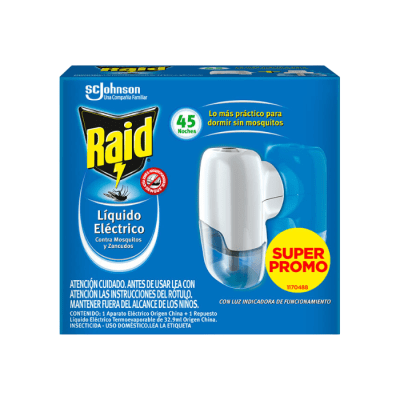Insecticida Raid Aparato Electrico Líquido 1 Un.1