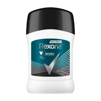 Desodorante Barra Rexona Men Invisible 50 g.