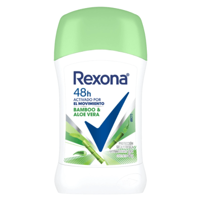 Desodorante Barra Rexona Mujer Bamboo 50 g.