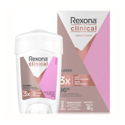 Desodorante Barra Rexona Mujer Clinical Classic 48 g.1