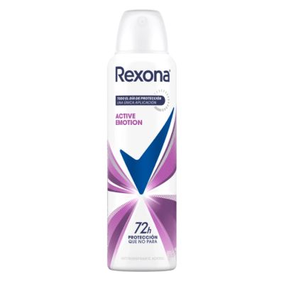 Desodorante Spray Rexona Mujer Active Emotion 150 ml.1