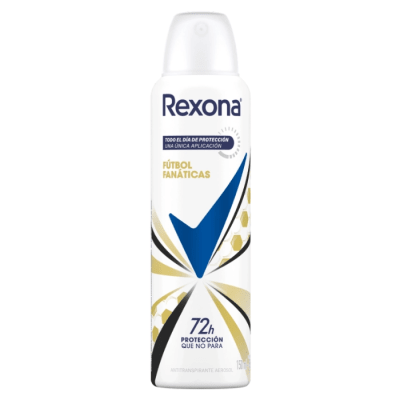 Desodorante Spray Rexona Mujer Futbol Fanaticas 150 ml.1