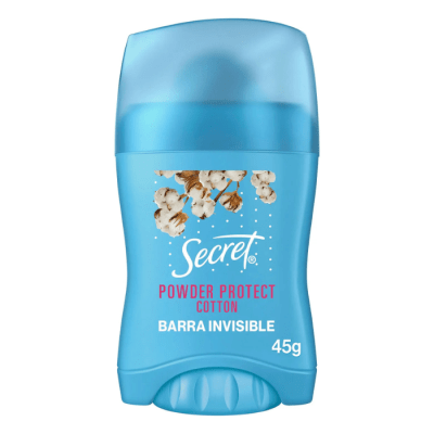 Desodorante Barra Secret Powder Protection Cotton 45 g.1