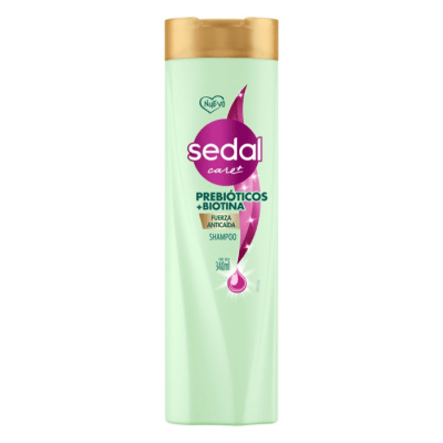 Shampoo Sedal Prebióticos + Biotina 340 ml.