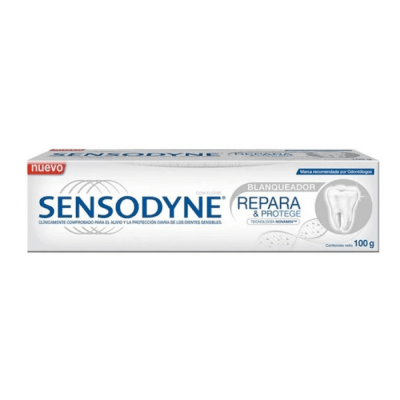 Pasta Dental Sensodyne Repara y Protege Blanqueador 100 g.1