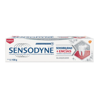 Pasta Dental Sensodyne Sensibilidad & Encías Blanqueador 100 g.1