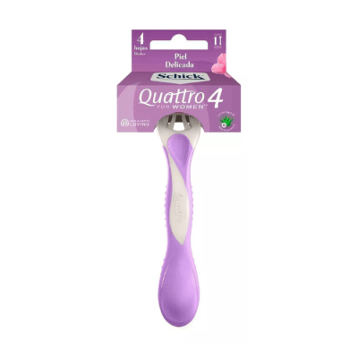 Máquina de Afeitar Schick Quattro Mujer 1 un.