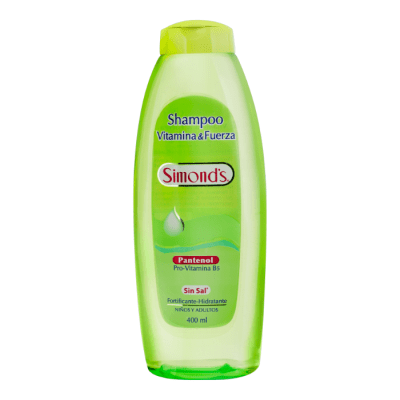 Shampoo Simond's Vitamina Pantenol 400 ml.1