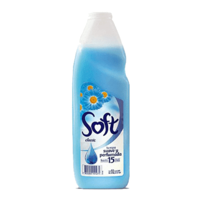 Suavizante de Ropa Soft Classic 1 L.1