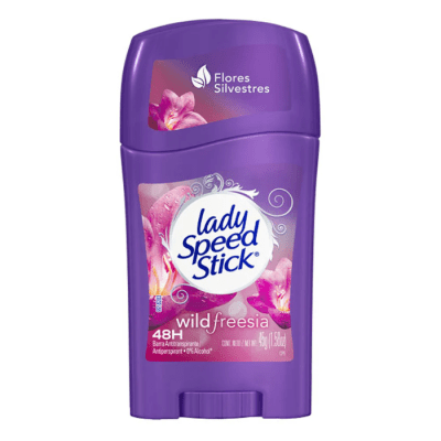 Desodorante Barra Lady Speed Stick Wild Fressia 45 g.