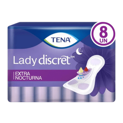 Toallas Incontinencia Tena Lady Discreet Nocturna 8 un.1