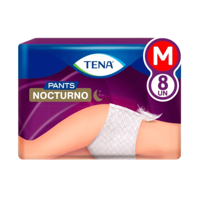 Pants Adulto Tena Nocturno Talla M 8 un.
