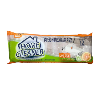 Trapero Húmedo Todo Piso Home Cleaner Citrus 10 un.1