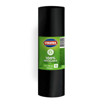 Bolsa de Basura Mediana 70 x 90 cm Virutex 10 un.