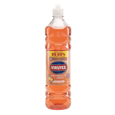 Limpia Pisos Desinfectante Virutex Cítrico 900 ml.1