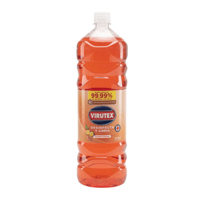 Limpia Pisos Desinfectante Virutex Cítrico 1800 ml.