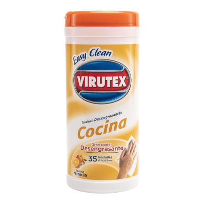 Toallas Húmedas Desengrasante Virutex 35 un.1