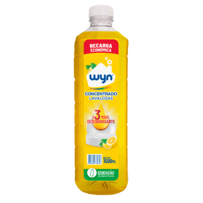 Lavalozas Concetrado Wyn Recarga Aroma Limón 1,5 L.1