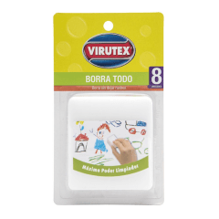 Esponja Borra Todo Saca Manchas Virutex 8 un.