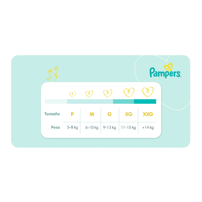 Pañales Pampers Premium Care Talla XXG 60 un.2