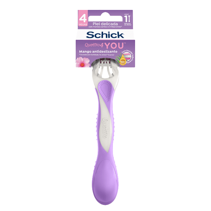 Máquina de Afeitar Schick Quattro Mujer 1 un.2