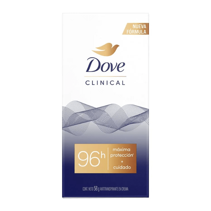 Desodorante Dove Clinical en Crema 96 hr. 58 g.2
