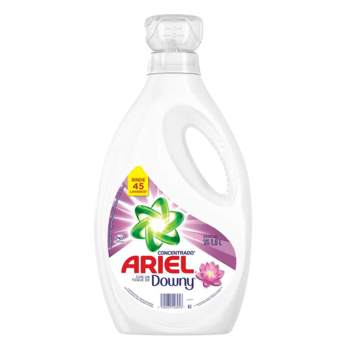 Detergente Líquido Ariel Downy 1,8 L.2