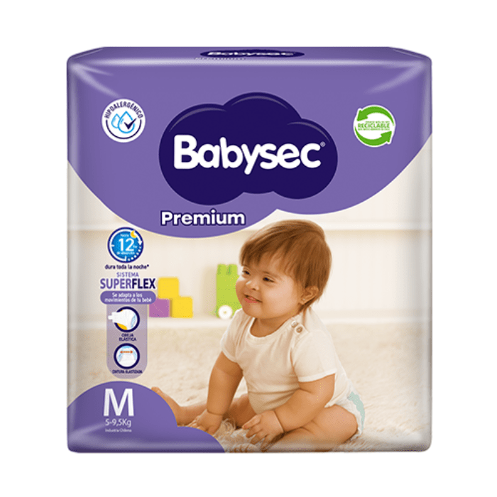 Pañales Babysec Premium Talla M 20 un 0