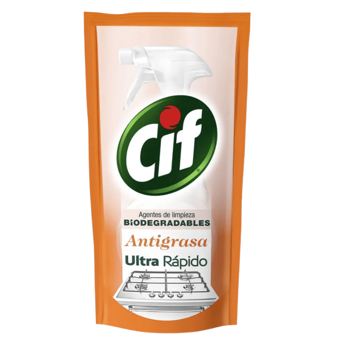 Antigrasa Cif Biodegradable Doypack 450 ml. 0