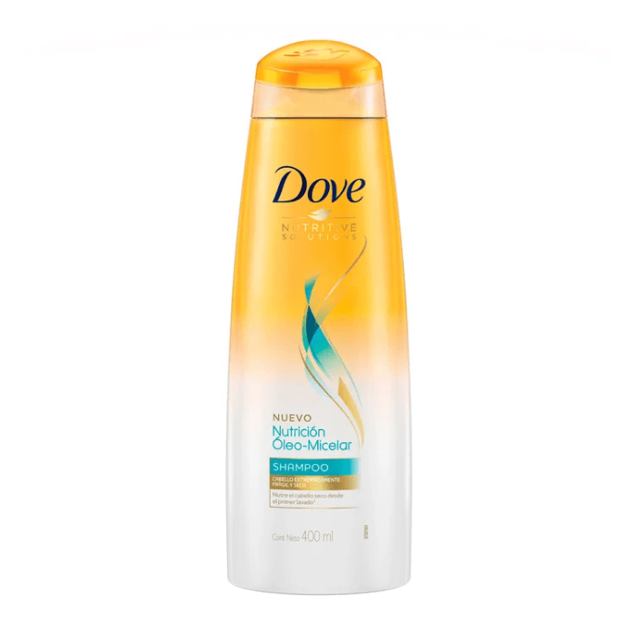 Shampoo Dove Nutrición Óleo Micelar 400 ml.2