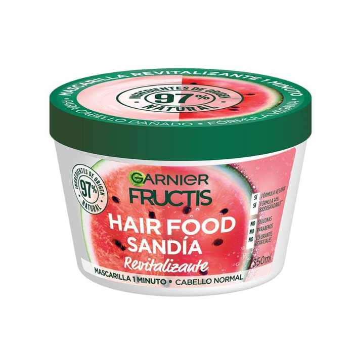 Mascarilla Fructis Hair Food Sandía 350 ml. 0