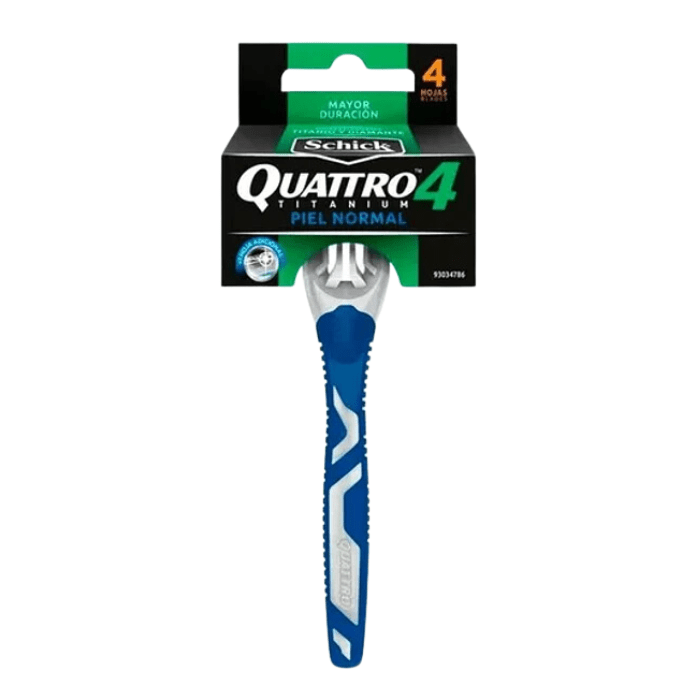 Máquina de Afeitar Schick Quattro Titan 1 un. 0